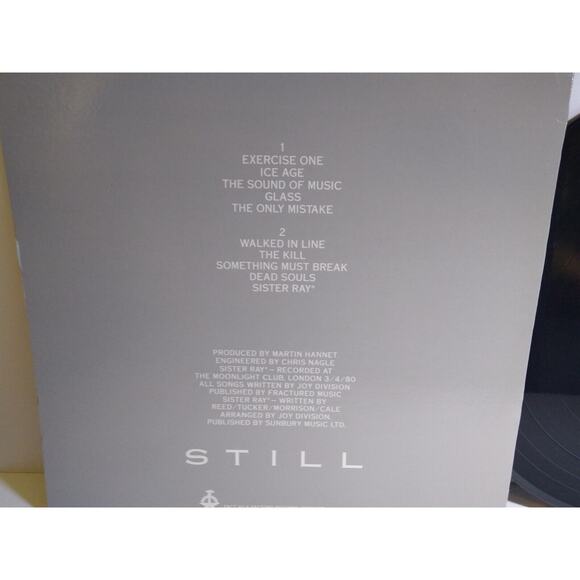 Joy Division Still Vinyl LP Record Album Near Mint Post-Punk Goth Rock New Wave - Picture 5 of 5